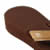 Chocolate Rubber Standard  (1" heel height)