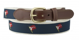 The Corinthains Classic Leather Tab Belt