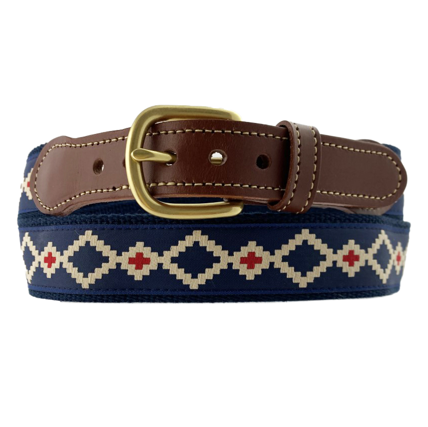 Linen Braid Belt: Eliza B & Leather Man Ltd