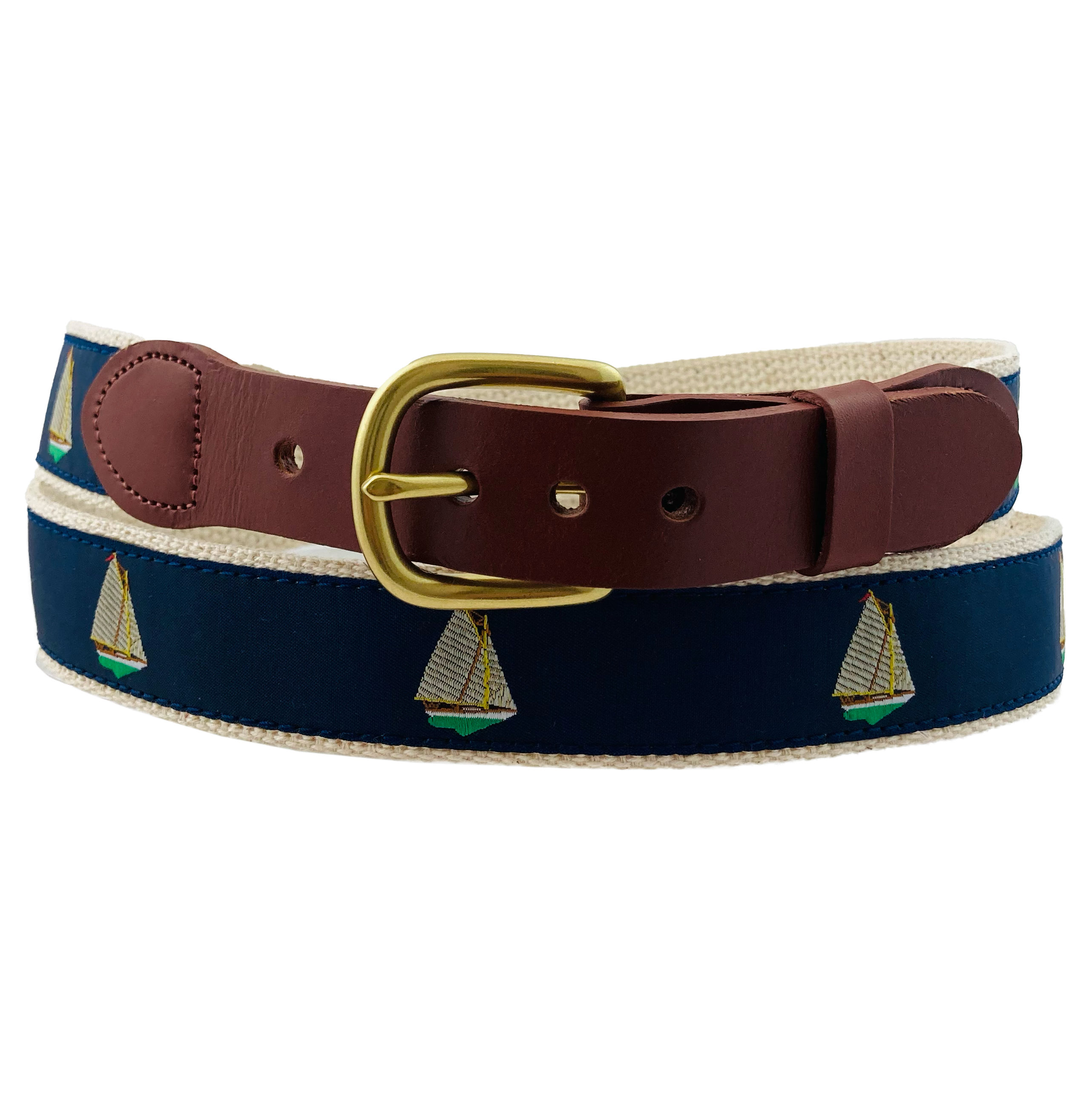 Wianno Jr. Motif Belt: Eliza B & Leather Man Ltd