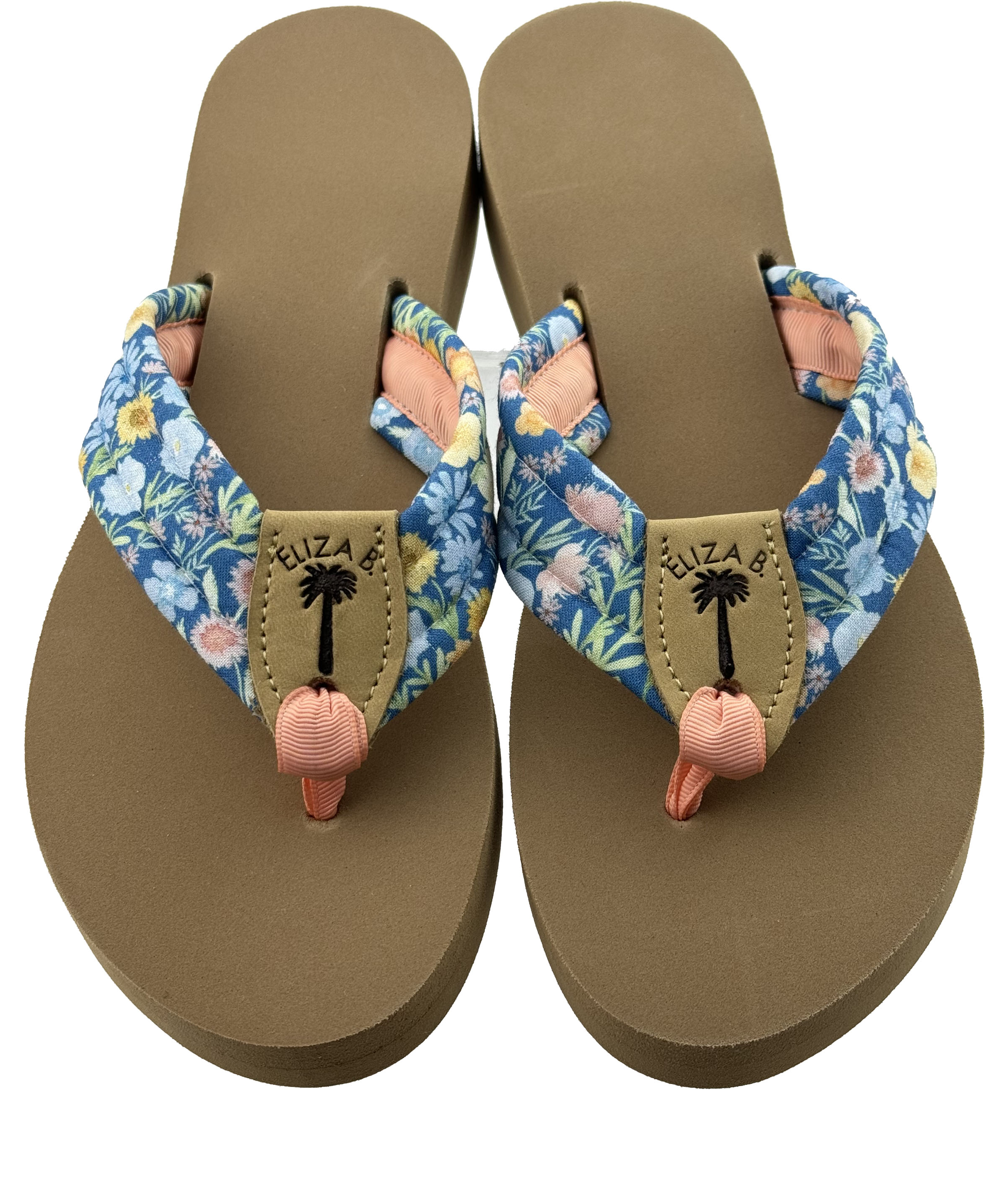 Summer Days Fabric Sandal With Mango Toe And Regular Eliza B Peanut ...