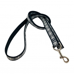 Mini Leash in Black Menzies