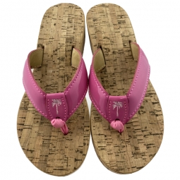 Fiesta Pink Patent Leather Sandal