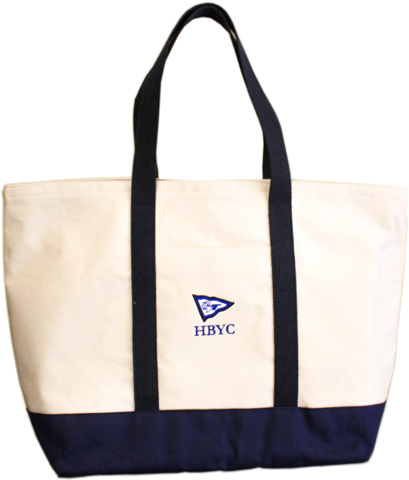 Herring Bay Yacht Club Tote with Embroidery