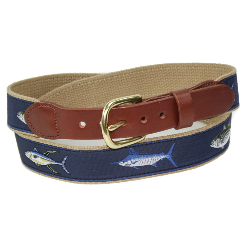 Motif Belts: Eliza B & Leather Man Ltd